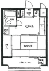 ベルハイム西荻窪の物件間取画像